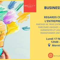 Business lunch "Regards croisés sur l'entrepreneuriat"