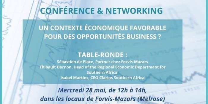 Conférence networking "Un contexte économique favorable pour des opportunités business ?"