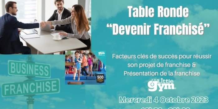 CONFERENCE Table ronde "Devenir Franchisé" 