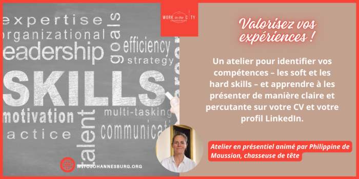 Atelier "Valorisez vos compétences" 2