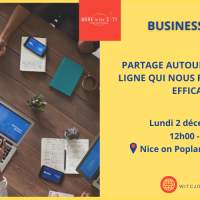 Business lunch "Les outils en ligne qui nous font gagner en efficacité"