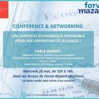 Conférence networking "Un contexte économique favorable pour des opportunités business ?"